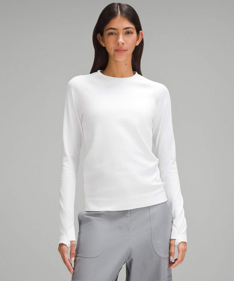 Lululemon Rest Less Pullover Damen Weiß Weiß | 1069NFLRK