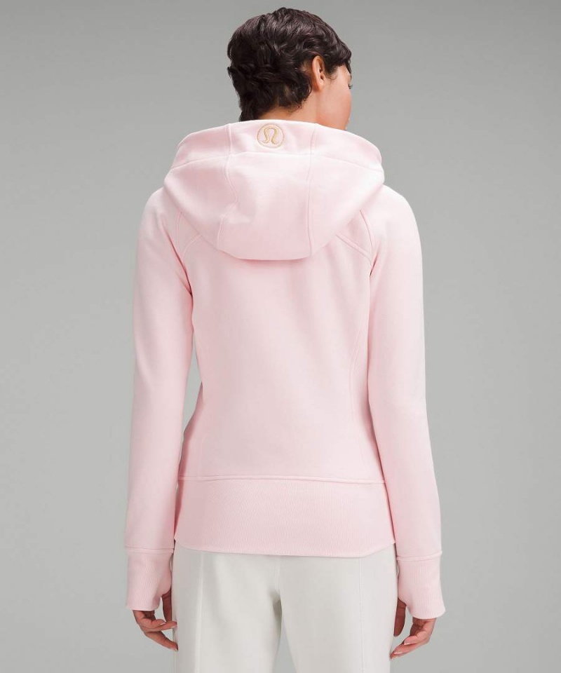 Lululemon Scuba Full-Zip Hoodie Damen Rosa | 7625TQOSB