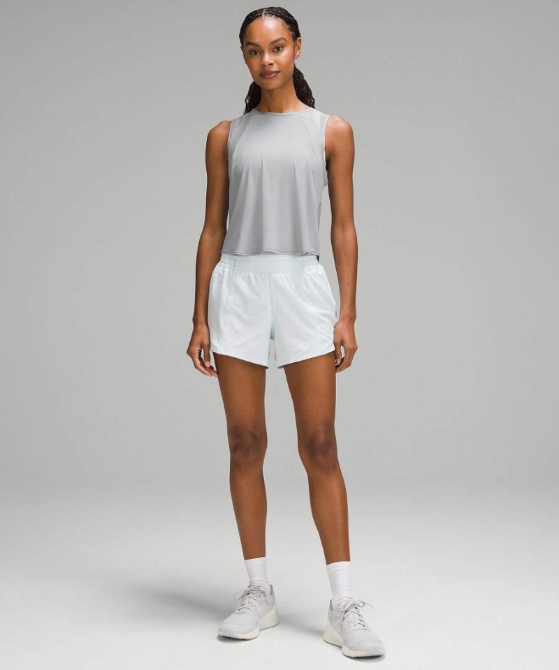 Lululemon Sculpt Cropped Tanktop Damen Grau | 4356VTCRD