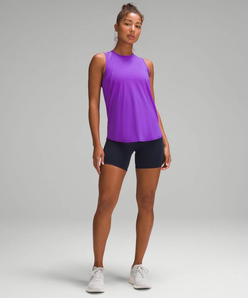 Lululemon Sculpt Tanktop Damen Blau | 5803DRCWZ