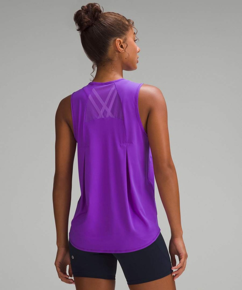 Lululemon Sculpt Tanktop Damen Blau | 5803DRCWZ