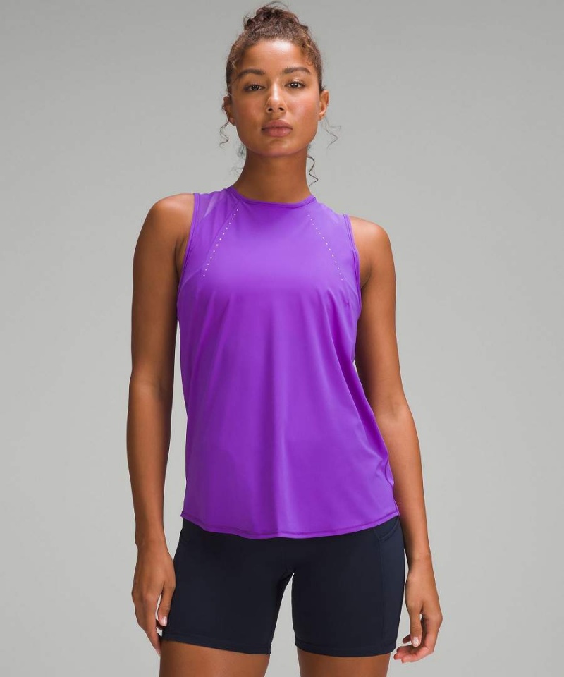 Lululemon Sculpt Tanktop Damen Blau | 5803DRCWZ