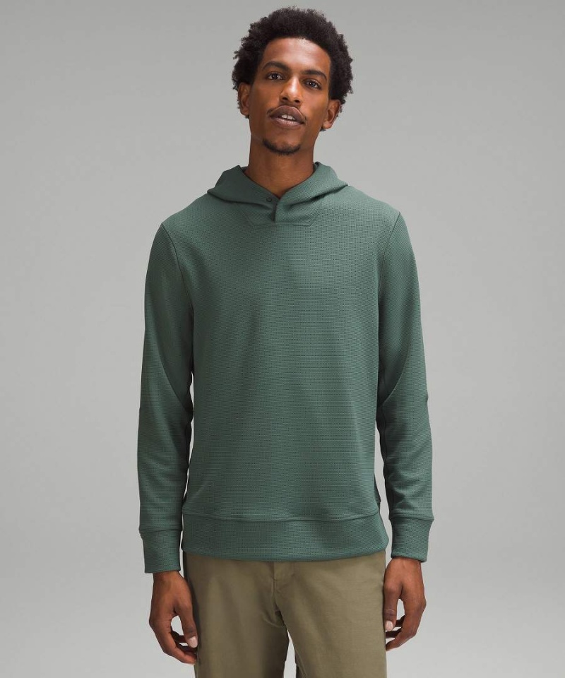 Lululemon Shift Stitch Hoodie Herren Dunkelgrün | 1349NIMDR