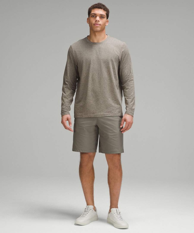 Lululemon Soft Jersey Langarmhemd Herren Braun | 4358CEXRJ