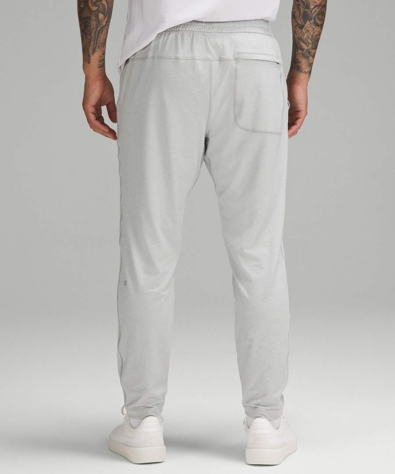 Lululemon Soft Jersey Tapered Jogginghose Herren Silber | 2057MNQDJ