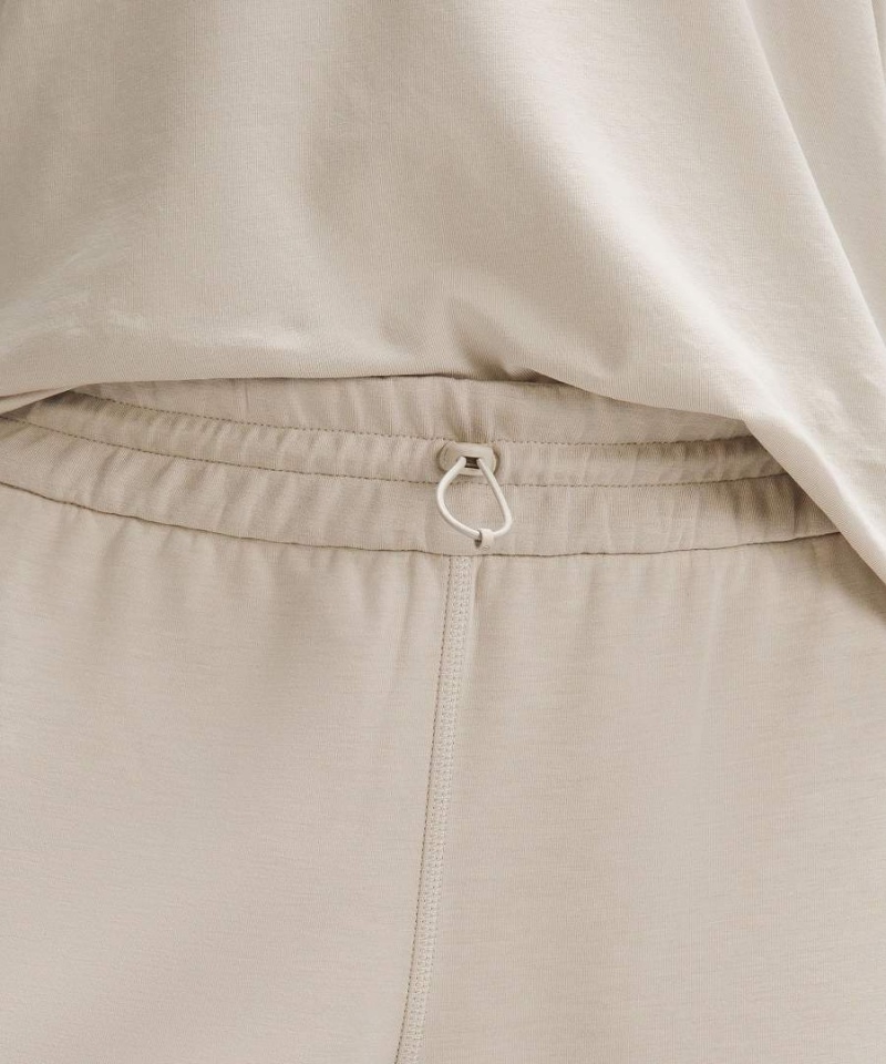 Lululemon Softstreme High-Rise Gerade-Leg Cropped Hose Damen Beige | 3179ETHAD