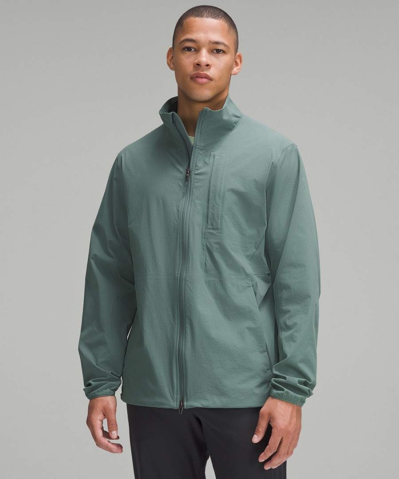 Lululemon Sojourn Windjacke Herren Dunkelgrün | 2631HUXIQ