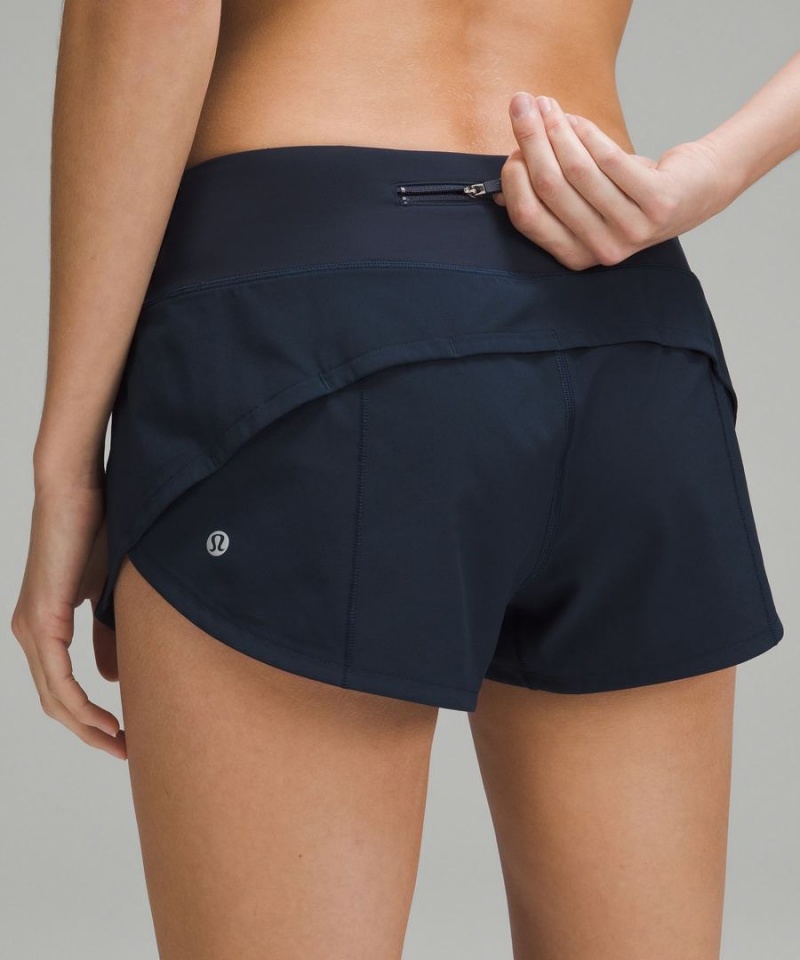 Lululemon Speed Up Low-Rise Gefütterte 2.5