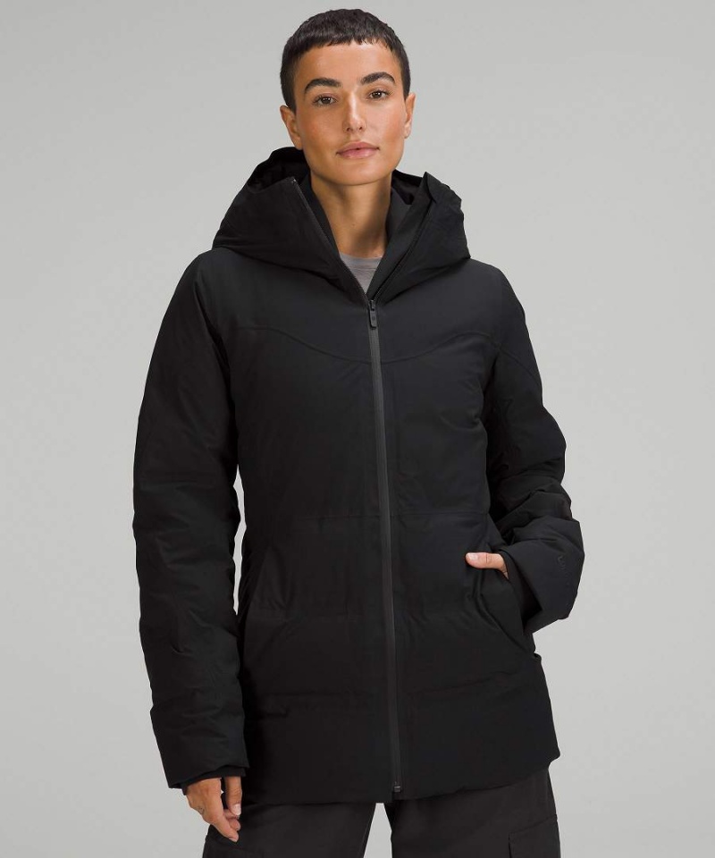 Lululemon StretchSeal Sleet Street Jacken Damen Schwarz | 2609SUWCF