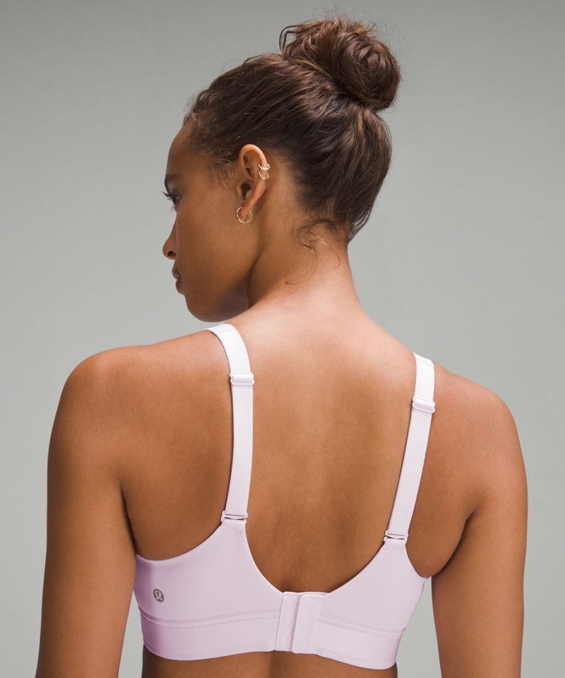 Lululemon Super-Soft Adjustable Recovery Bra Light Support, B-D Cups Sport BH Damen Rosa | 9678RUBYJ