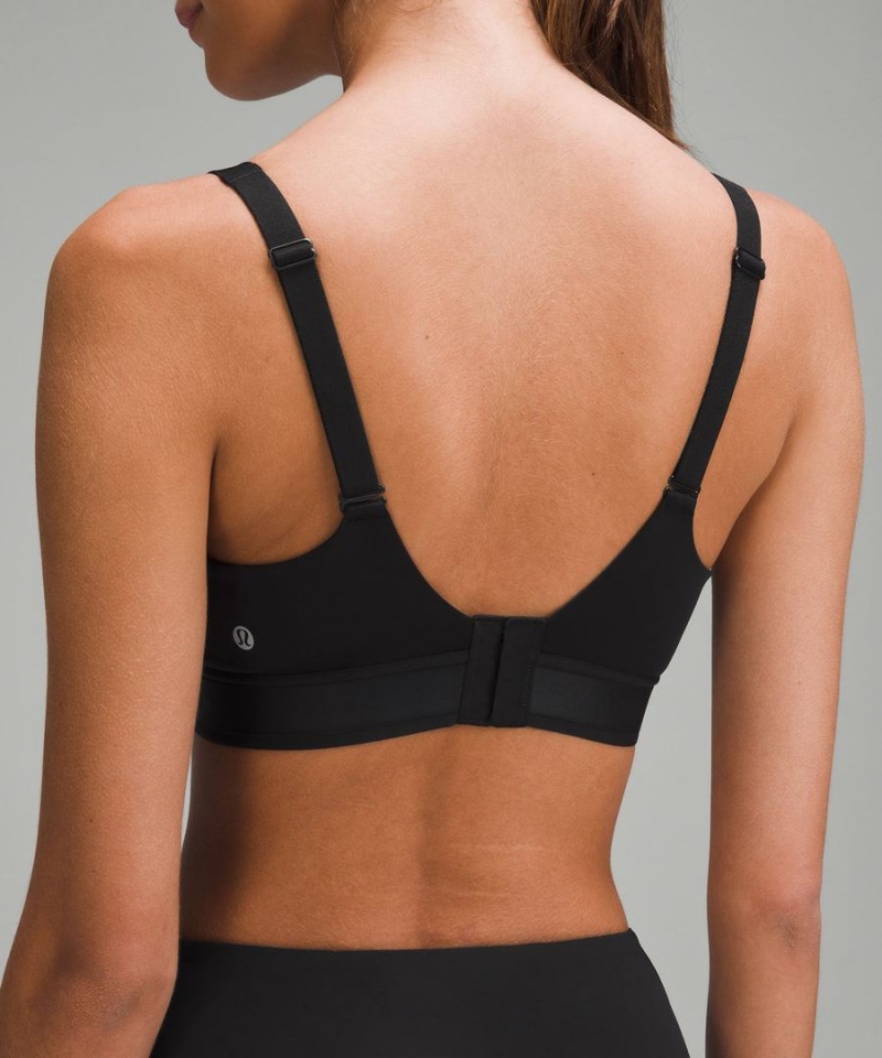 Lululemon Super-Soft Adjustable Recovery Bra Light Support, B-D Cups Sport BH Damen Schwarz | 0891NOWFA