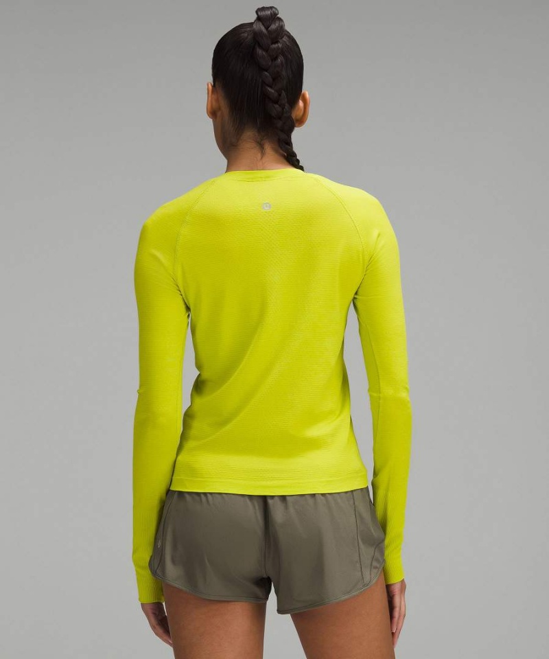 Lululemon Swiftly Tech 2.0 Race Length Langarmhemd Damen Lila Lila | 7103WQOUT