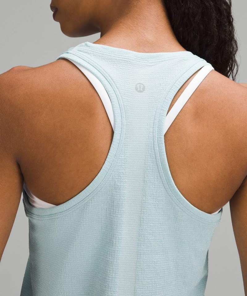 Lululemon Swiftly Tech Racerback 2.0 Race Length Tanktop Damen Blau | 4368XRMGI