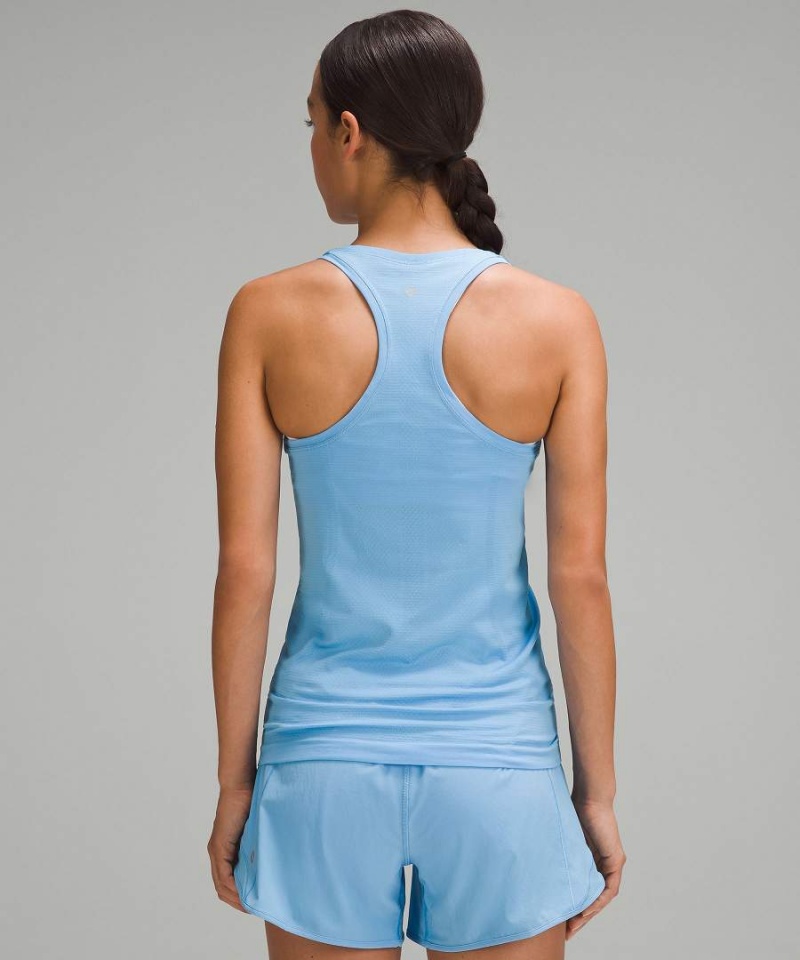 Lululemon Swiftly Tech Racerback 2.0 Tanktop Damen Blau Blau | 1824CFJDG