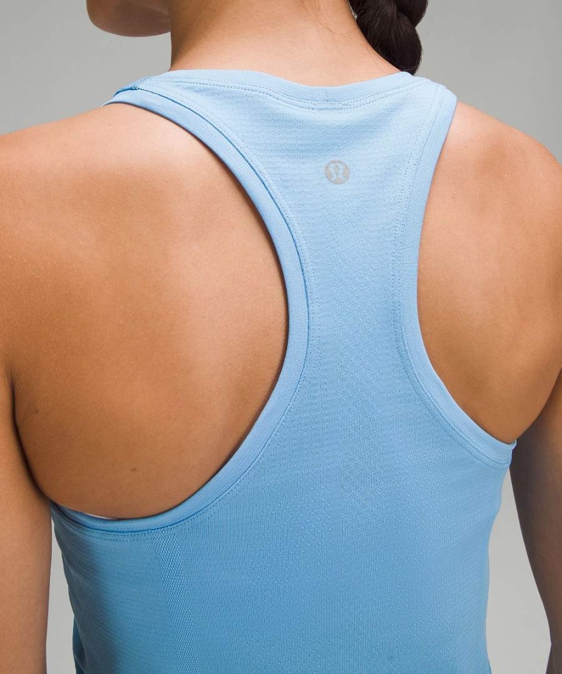 Lululemon Swiftly Tech Racerback 2.0 Tanktop Damen Blau Blau | 1824CFJDG