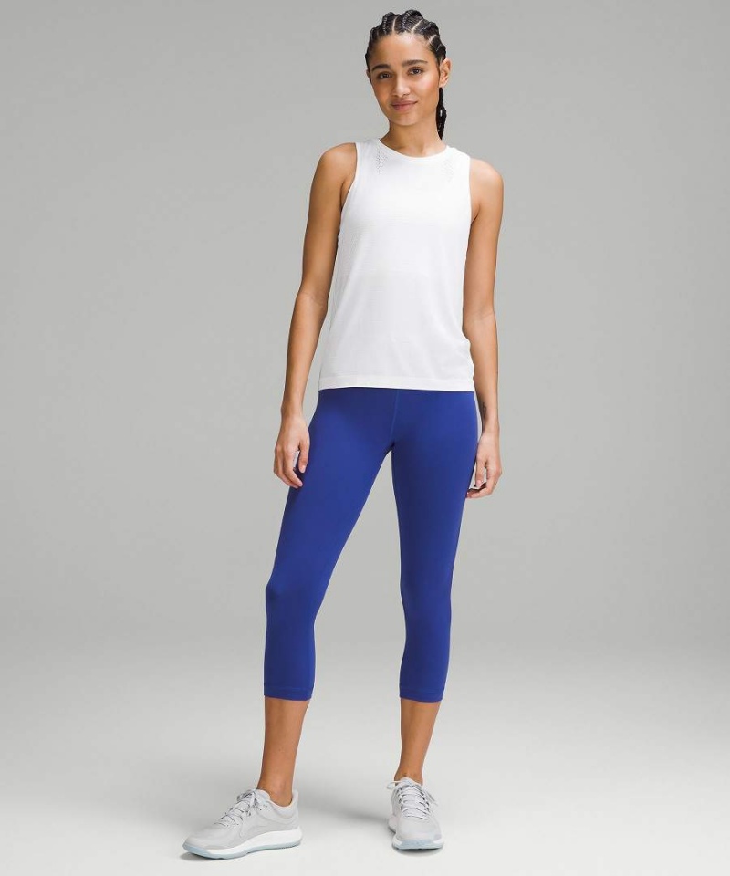 Lululemon Train to Be Tanktop Damen Weiß Weiß | 6410SNZGP