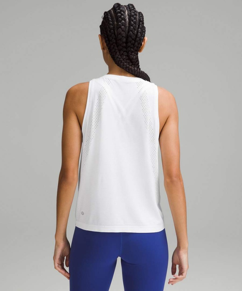 Lululemon Train to Be Tanktop Damen Weiß Weiß | 6410SNZGP