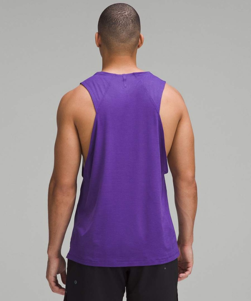 Lululemon Ultralight Sport Tanktop Herren Lila | 5937PRUEQ