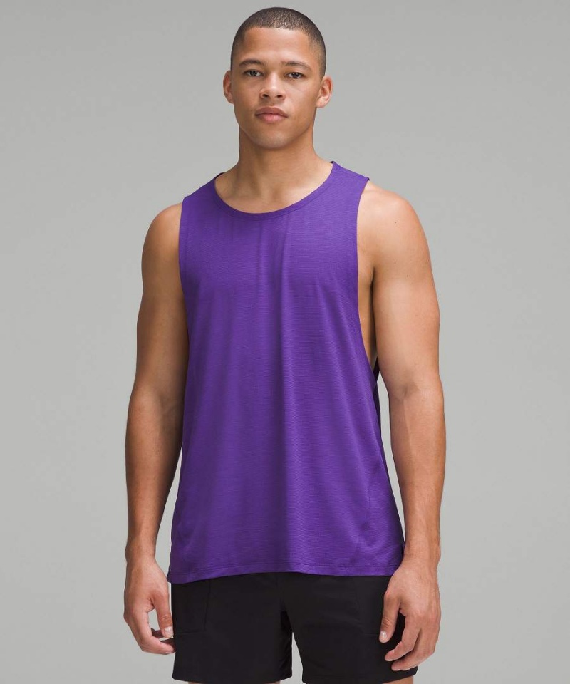 Lululemon Ultralight Sport Tanktop Herren Lila | 5937PRUEQ