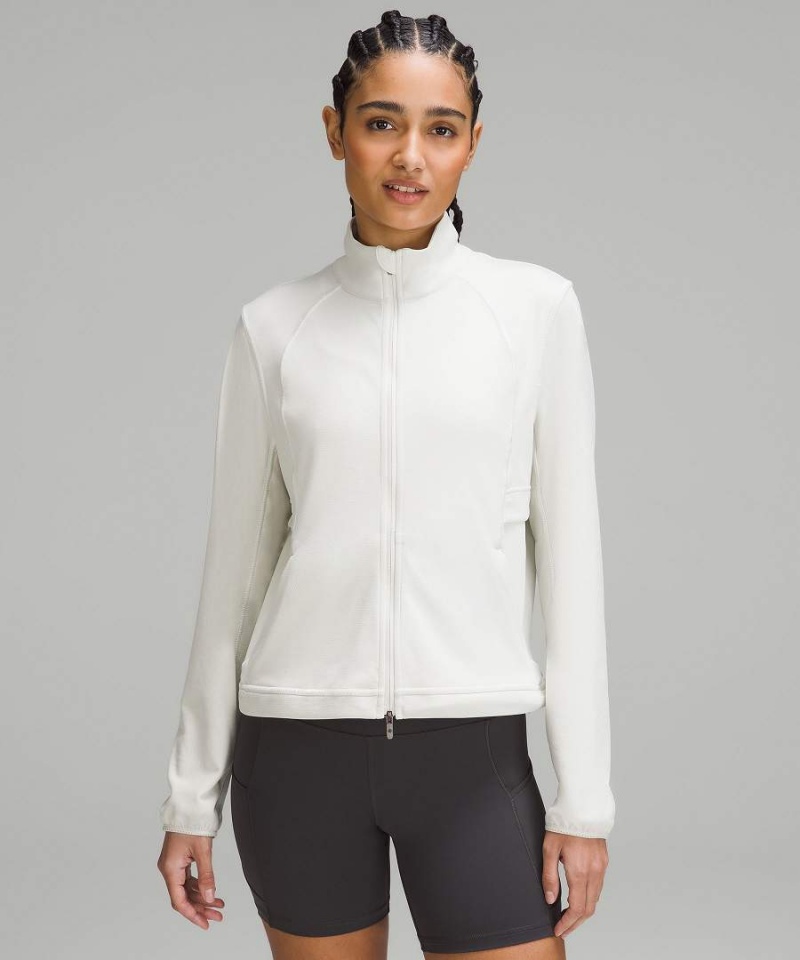 Lululemon Ventilating UV Protection Lauf Jacken Damen Beige | 1498OYHZU