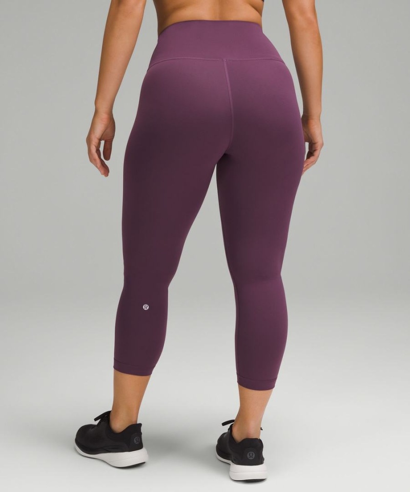 Lululemon Wunder Train Contour Fit High-Rise Crop 23