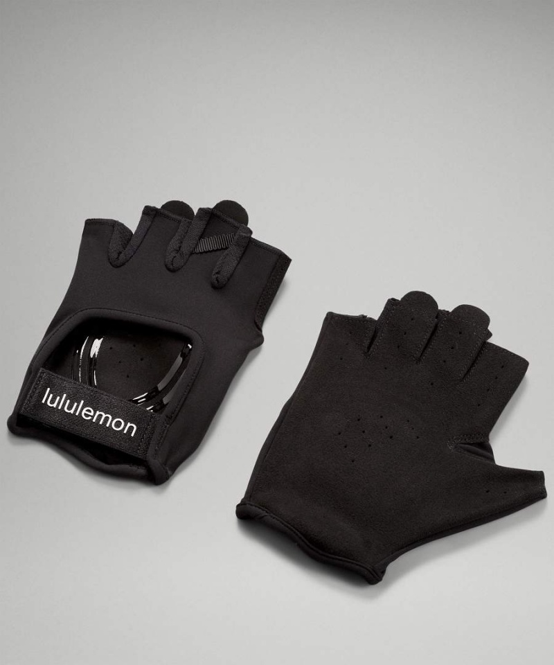 Lululemon Wunder Train Handschuhe Damen Schwarz | 6283JWKCV