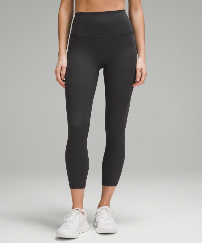 Lululemon Wunder Train High-Rise Crop with Pockets 23\