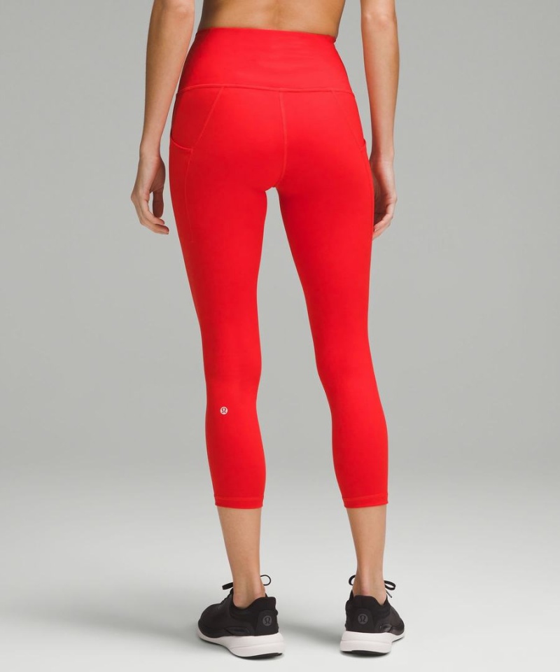 Lululemon Wunder Train High-Rise Crop with Pockets 23