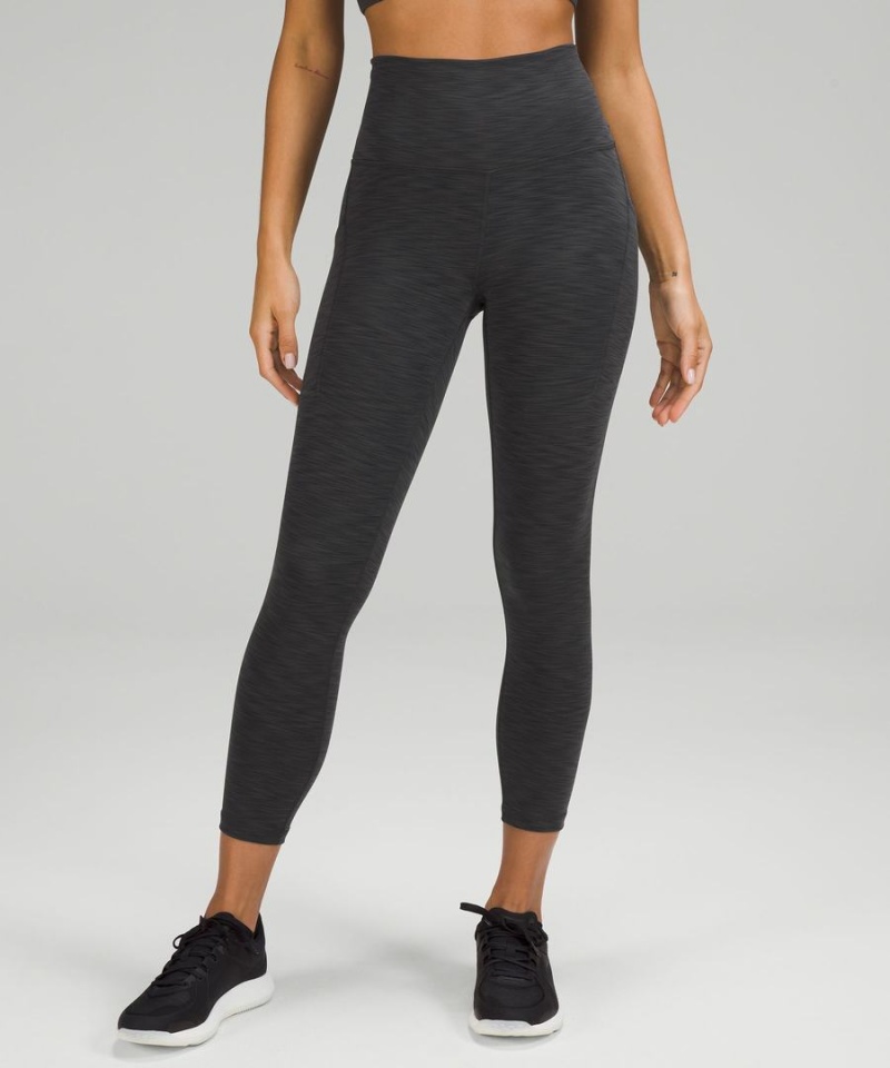 Lululemon Wunder Train High-Rise Crop with Pockets 23\