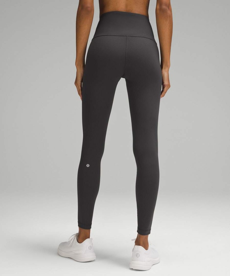 Lululemon Wunder Train High-Rise Gerippt 28