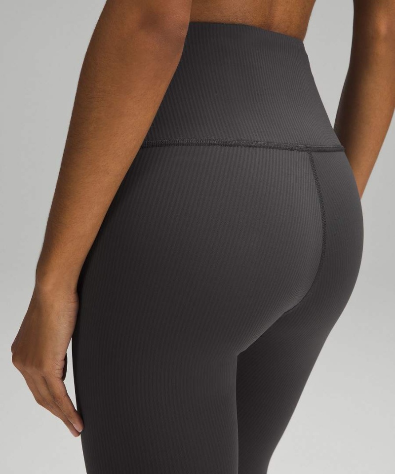 Lululemon Wunder Train High-Rise Gerippt 28