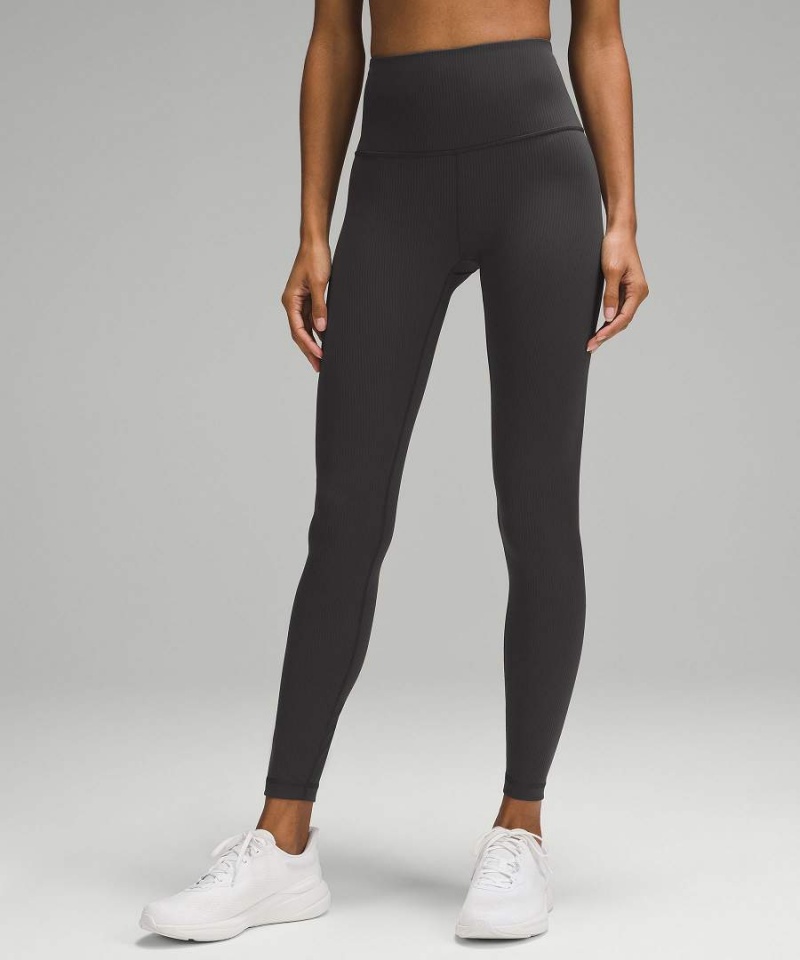 Lululemon Wunder Train High-Rise Gerippt 28\