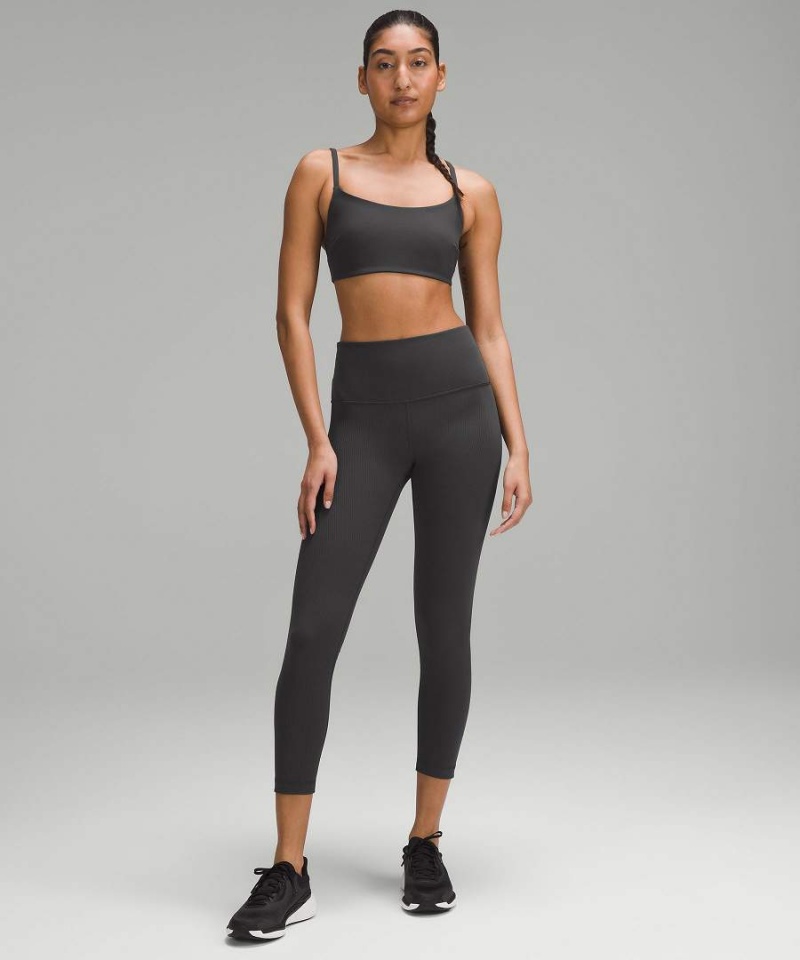 Lululemon Wunder Train High-Rise Gerippt 25