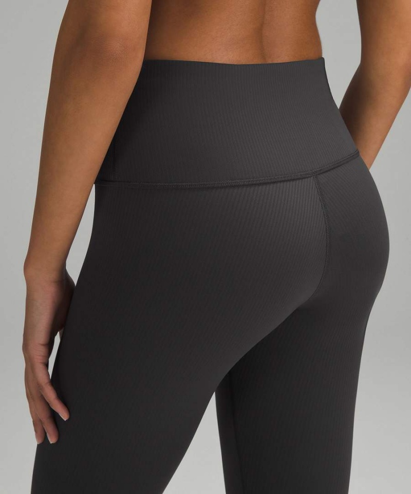 Lululemon Wunder Train High-Rise Gerippt 25