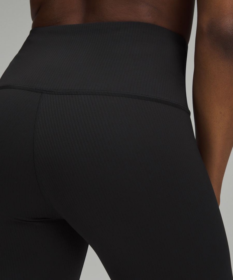 Lululemon Wunder Train High-Rise Gerippt 25