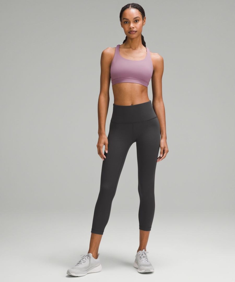 Lululemon Wunder Train High-Rise Gerippt Crop 23