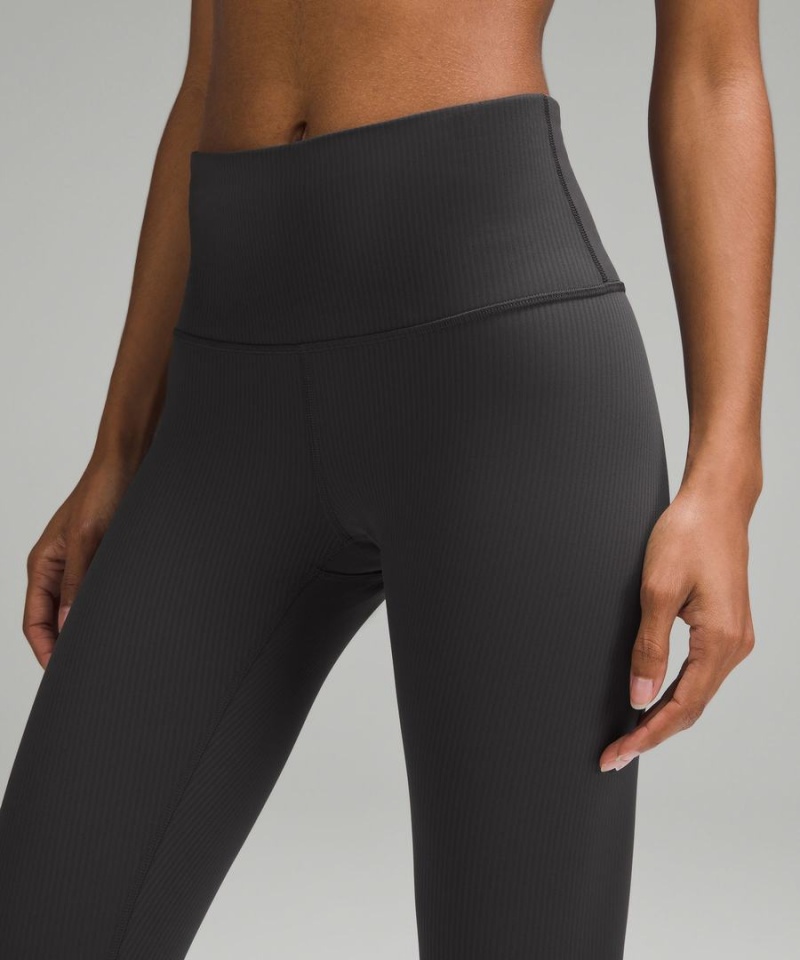 Lululemon Wunder Train High-Rise Gerippt Crop 23