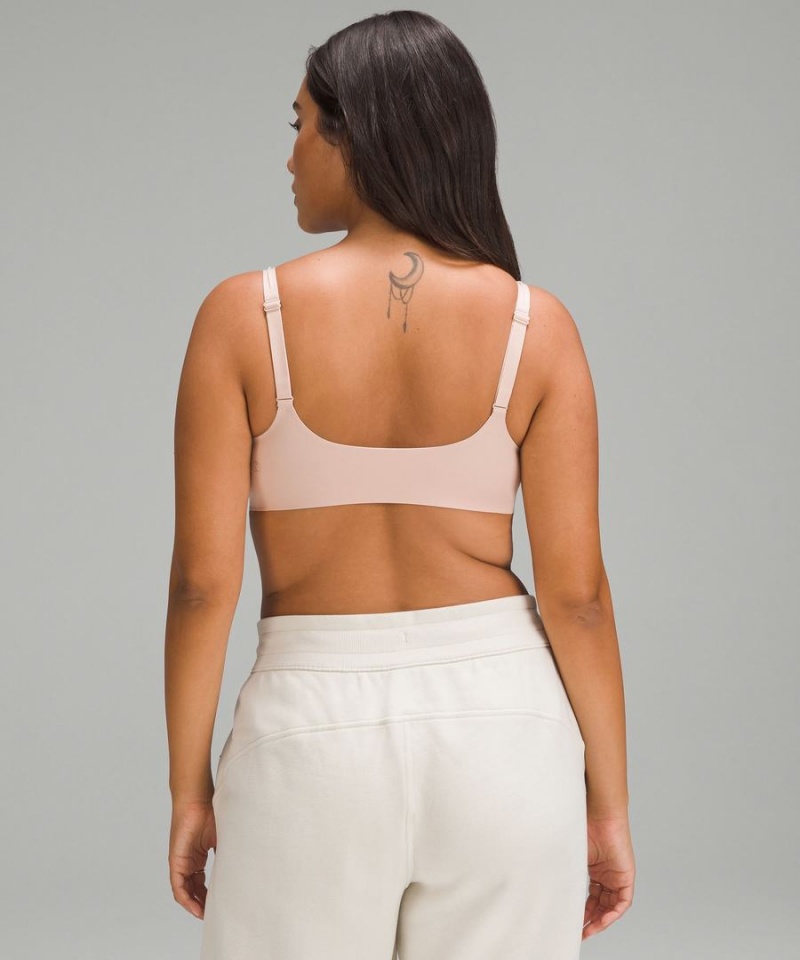 Lululemon Wundermost Ultra-Soft Nulu Scoop-Neck Bralette A–D Cups Sport BH Damen Braun | 7691VFCYT